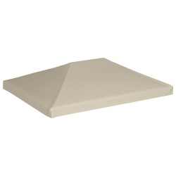 vidaXL Pavillondach 310 g/m² 4×3 m Beige 