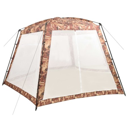 vidaXL Pool-Zelt Stoff 590x520x250 cm Tarnfarben