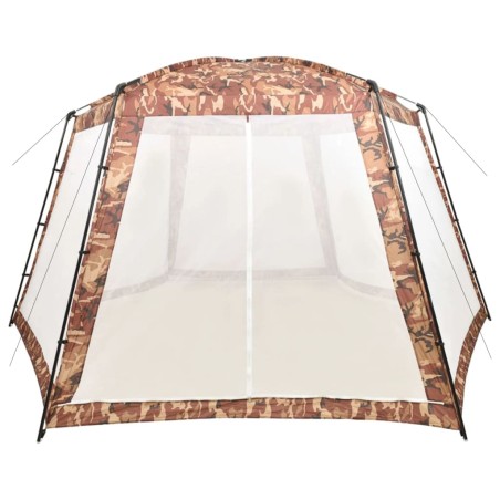 vidaXL Pool-Zelt Stoff 590x520x250 cm Tarnfarben