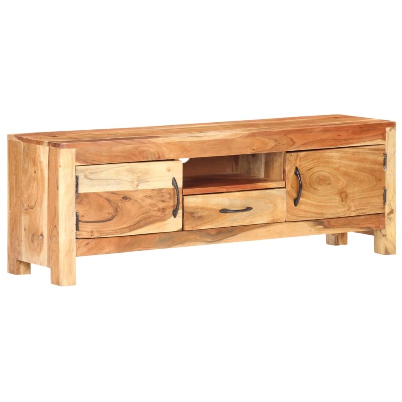 vidaXL TV-Schrank 116x30x40 cm Massivholz Akazie vidaXL TV-Schrank 116x30x40 cm Massivholz Akazie