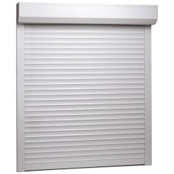 vidaXL Rollladen Aluminium 80x100 cm Weiß