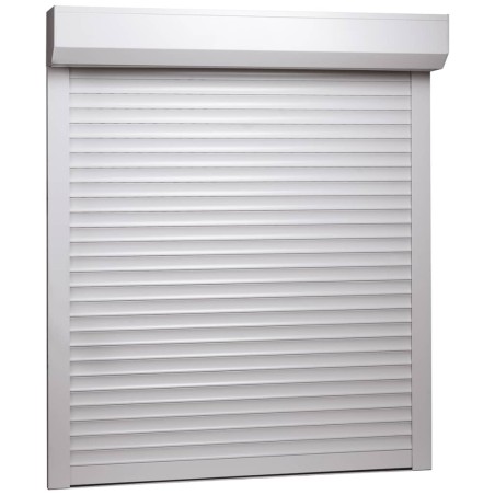 vidaXL Rollladen Aluminium 80x100 cm Weiß