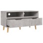 vidaXL TV-Schrank Betongrau 90x40x48,5 cm Holzwerkstoff vidaXL TV-Schrank Betongrau 90x40x48,5 cm Holzwerkstoff