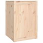 vidaXL Wäschetruhe 44x44x66 cm Massivholz Kiefer vidaXL Wäschetruhe 44x44x66 cm Massivholz Kiefer