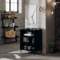 vidaXL Sideboard Hochglanz-Schwarz 57x35x70 cm Holzwerkstoff vidaXL Sideboard Hochglanz-Schwarz 57x35x70 cm Holzwerkstoff