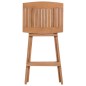 vidaXL Klappbare Barhocker 4 Stk. Massivholz Teak vidaXL Klappbare Barhocker 4 Stk. Massivholz Teak