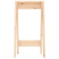 vidaXL Hocker 2 Stk. 40x40x75 cm Massivholz Kiefer vidaXL Hocker 2 Stk. 40x40x75 cm Massivholz Kiefer