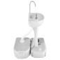 vidaXL Wassertank Tragbar mit Adapter 24 L Grau vidaXL Wassertank Tragbar mit Adapter 24 L Grau