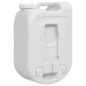 vidaXL Wassertank Tragbar mit Adapter 24 L Grau vidaXL Wassertank Tragbar mit Adapter 24 L Grau