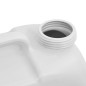 vidaXL Wassertank Tragbar mit Adapter 24 L Grau vidaXL Wassertank Tragbar mit Adapter 24 L Grau