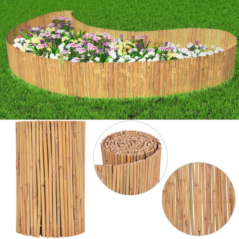 vidaXL Gartenzaun Bambus 500 x 50 cm vidaXL Gartenzaun Bambus 500 x 50 cm