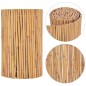 vidaXL Gartenzaun Bambus 500 x 50 cm vidaXL Gartenzaun Bambus 500 x 50 cm