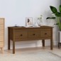 vidaXL Couchtisch Honigbraun 102x49x55 cm Massivholz Kiefer vidaXL Couchtisch Honigbraun 102x49x55 cm Massivholz Kiefer