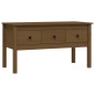 vidaXL Couchtisch Honigbraun 102x49x55 cm Massivholz Kiefer vidaXL Couchtisch Honigbraun 102x49x55 cm Massivholz Kiefer