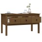 vidaXL Couchtisch Honigbraun 102x49x55 cm Massivholz Kiefer vidaXL Couchtisch Honigbraun 102x49x55 cm Massivholz Kiefer
