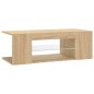 vidaXL TV-Schrank mit LED-Leuchten Sonoma-Eiche 90x39x30cm vidaXL TV-Schrank mit LED-Leuchten Sonoma-Eiche 90x39x30cm