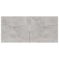 vidaXL Waschbeckenunterschrank Betongrau 100x38,5x46 cm Holzwerkstoff vidaXL Waschbeckenunterschrank Betongrau 100x38,5x46 cm Holzwerkstoff
