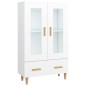 vidaXL Highboard Weiß 70x31x115 cm Holzwerkstoff vidaXL Highboard Weiß 70x31x115 cm Holzwerkstoff