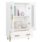 vidaXL Highboard Weiß 70x31x115 cm Holzwerkstoff vidaXL Highboard Weiß 70x31x115 cm Holzwerkstoff