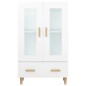 vidaXL Highboard Weiß 70x31x115 cm Holzwerkstoff vidaXL Highboard Weiß 70x31x115 cm Holzwerkstoff