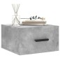 vidaXL Wand-Nachttische 2 Stk. Betongrau 35x35x20 cm vidaXL Wand-Nachttische 2 Stk. Betongrau 35x35x20 cm