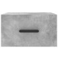 vidaXL Wand-Nachttische 2 Stk. Betongrau 35x35x20 cm vidaXL Wand-Nachttische 2 Stk. Betongrau 35x35x20 cm