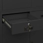 vidaXL Büroschrank Anthrazit 90x40x180 cm Stahl vidaXL Büroschrank Anthrazit 90x40x180 cm Stahl