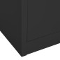 vidaXL Büroschrank Anthrazit 90x40x180 cm Stahl vidaXL Büroschrank Anthrazit 90x40x180 cm Stahl