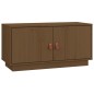 vidaXL TV-Schrank Honigbraun 80x34x40 cm Massivholz Kiefer vidaXL TV-Schrank Honigbraun 80x34x40 cm Massivholz Kiefer