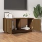 vidaXL TV-Schrank Honigbraun 80x34x40 cm Massivholz Kiefer vidaXL TV-Schrank Honigbraun 80x34x40 cm Massivholz Kiefer