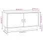 vidaXL TV-Schrank Honigbraun 80x34x40 cm Massivholz Kiefer vidaXL TV-Schrank Honigbraun 80x34x40 cm Massivholz Kiefer