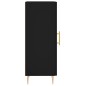 vidaXL Sideboard Schwarz 34,5x34x90 cm Holzwerkstoff vidaXL Sideboard Schwarz 34,5x34x90 cm Holzwerkstoff