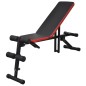 Einstellbare Trainingsbank mit Lang- und Kurzhantel-Set 30,5 kg Einstellbare Trainingsbank mit Lang- und Kurzhantel-Set 30,5 kg
