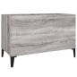 vidaXL Plattenschrank Grau Sonoma 74,5x38x48 cm Holzwerkstoff vidaXL Plattenschrank Grau Sonoma 74,5x38x48 cm Holzwerkstoff