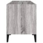 vidaXL Plattenschrank Grau Sonoma 74,5x38x48 cm Holzwerkstoff vidaXL Plattenschrank Grau Sonoma 74,5x38x48 cm Holzwerkstoff