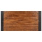 vidaXL Esstisch 140x70x76 cm Raues Mango-Massivholz vidaXL Esstisch 140x70x76 cm Raues Mango-Massivholz