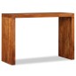 vidaXL Konsolentisch Massivholz mit Honigfarbener Politur 110x40x76 cm vidaXL Konsolentisch Massivholz mit Honigfarbener Politur 110x40x76 cm