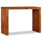 vidaXL Konsolentisch Massivholz mit Honigfarbener Politur 110x40x76 cm vidaXL Konsolentisch Massivholz mit Honigfarbener Politur 110x40x76 cm