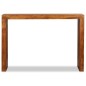vidaXL Konsolentisch Massivholz mit Honigfarbener Politur 110x40x76 cm vidaXL Konsolentisch Massivholz mit Honigfarbener Politur 110x40x76 cm