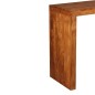vidaXL Konsolentisch Massivholz mit Honigfarbener Politur 110x40x76 cm vidaXL Konsolentisch Massivholz mit Honigfarbener Politur 110x40x76 cm