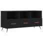 vidaXL TV-Schrank Schwarz 102x36x50 cm Holzwerkstoff vidaXL TV-Schrank Schwarz 102x36x50 cm Holzwerkstoff
