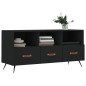 vidaXL TV-Schrank Schwarz 102x36x50 cm Holzwerkstoff vidaXL TV-Schrank Schwarz 102x36x50 cm Holzwerkstoff