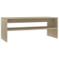 vidaXL Couchtisch Sonoma-Eiche 100x40x40 cm Holzwerkstoff vidaXL Couchtisch Sonoma-Eiche 100x40x40 cm Holzwerkstoff