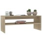 vidaXL Couchtisch Sonoma-Eiche 100x40x40 cm Holzwerkstoff vidaXL Couchtisch Sonoma-Eiche 100x40x40 cm Holzwerkstoff