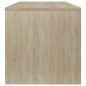 vidaXL Couchtisch Sonoma-Eiche 100x40x40 cm Holzwerkstoff vidaXL Couchtisch Sonoma-Eiche 100x40x40 cm Holzwerkstoff
