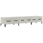 vidaXL TV-Schrank Betongrau 150x34,5x30 cm Holzwerkstoff vidaXL TV-Schrank Betongrau 150x34,5x30 cm Holzwerkstoff