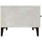 vidaXL TV-Schrank Betongrau 150x34,5x30 cm Holzwerkstoff vidaXL TV-Schrank Betongrau 150x34,5x30 cm Holzwerkstoff