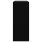 vidaXL Bücherregal/Raumteiler Schwarz 80x30x72 cm vidaXL Bücherregal/Raumteiler Schwarz 80x30x72 cm