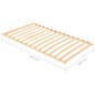 vidaXL Lattenrost mit 13 Latten 100x200 cm vidaXL Lattenrost mit 13 Latten 100x200 cm
