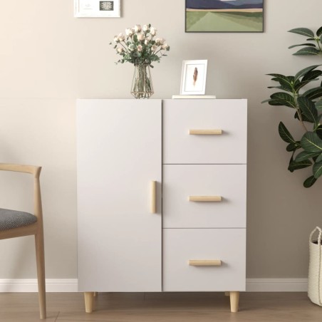 vidaXL Sideboard Weiß 69,5x34x90 cm Holzwerkstoff